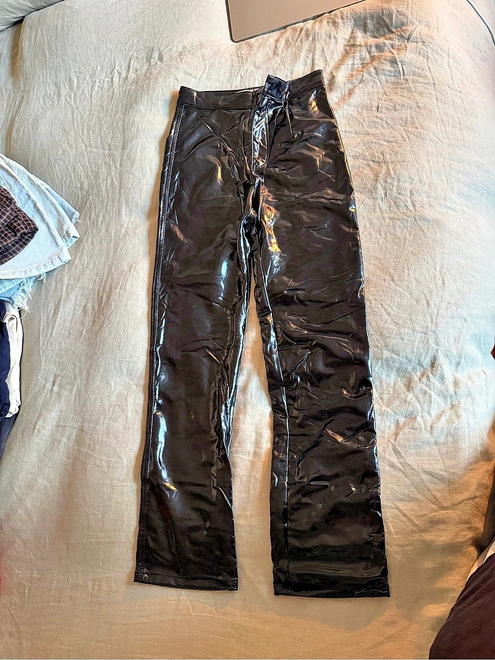 Auto Body Daisy Pant Straight Leg Pants Black Size 2